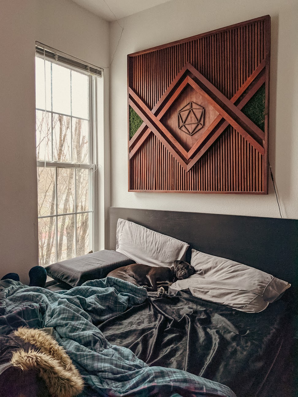 Stunningly beautiful large woodworking art piece